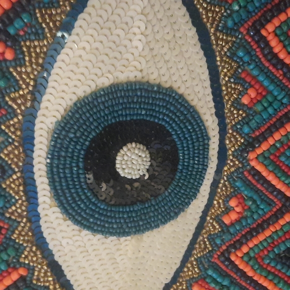 America and beyond bag  cluch  also across bag evil eyes - Picture 3 of 5